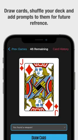Game screenshot Decks of Cards for Solo RPGs hack