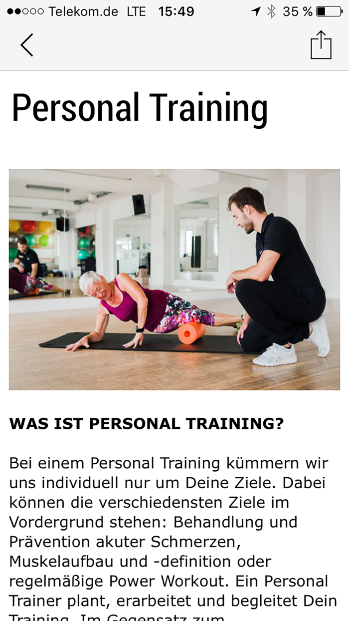 SPORTS-Fitness für Köln