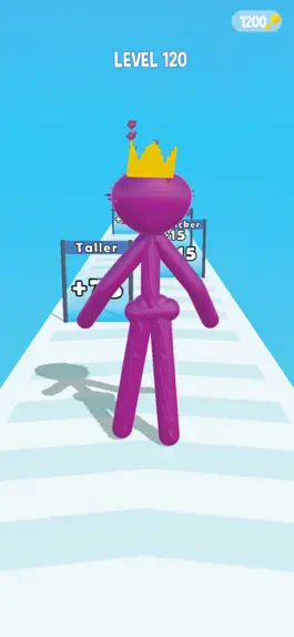 Game screenshot Tall Rainbow Rope Run apk