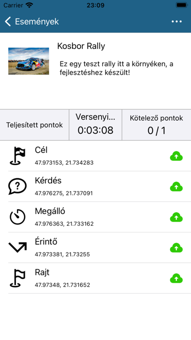 Pilot System Screenshot