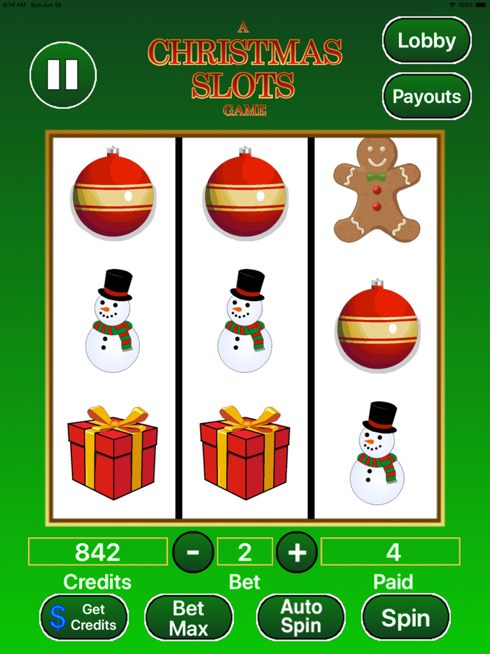 A Christmas Slots Game
