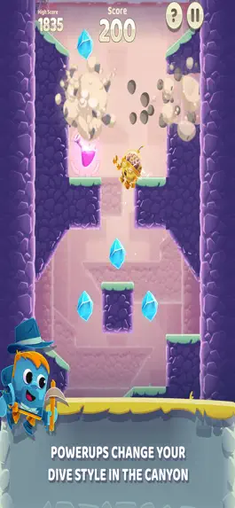 Game screenshot Canyon Crash: Fall Down apk