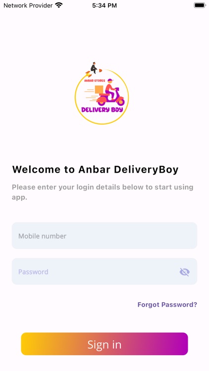 Anbar Delivery Guy