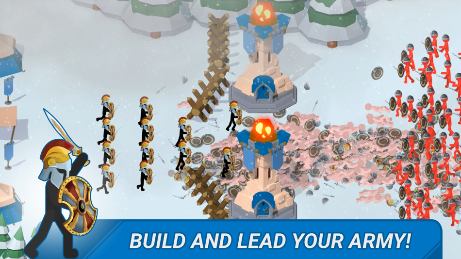 #1. War of Sticks (iOS) Bởi: Pavlo Sich