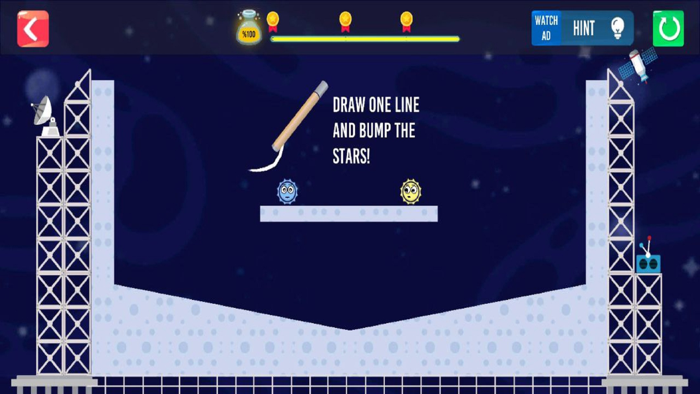 Love Stars Brain Puzzle Game