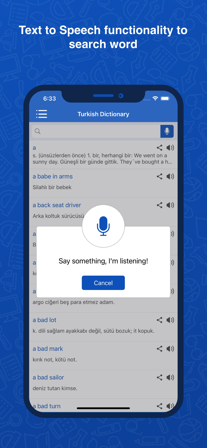 Turkish Dictionary Translator