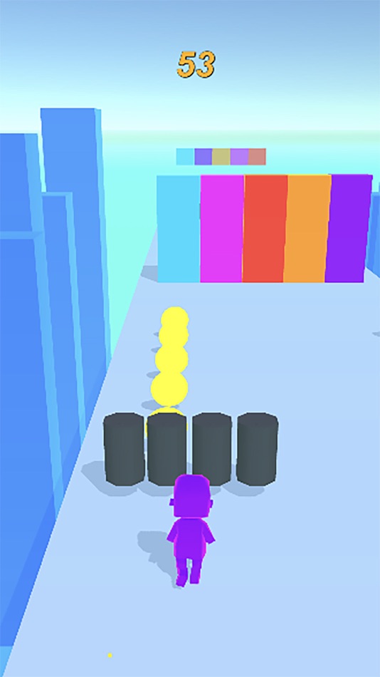 #2. Color Race Master 3D - Fun Run (iOS) Oleh: 刚 曾