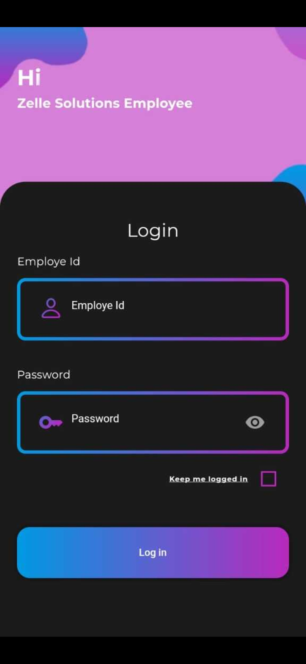 Zelle Attendance App