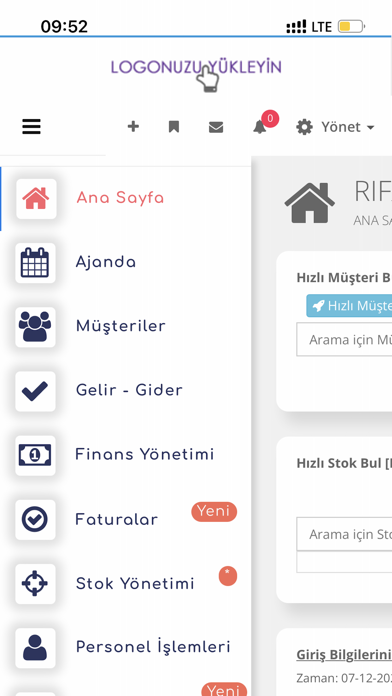 TR Cari – Müşteri Cari Hesap Screenshot