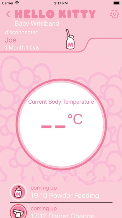 Hello Kitty Baby Wristband Screenshot