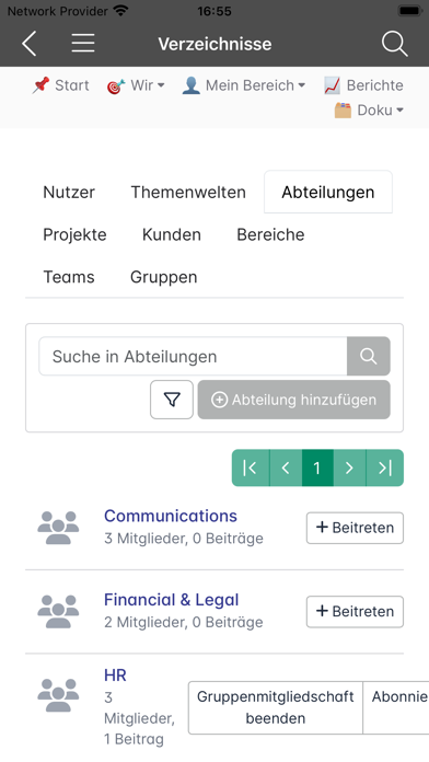 KH BL Treffpunkt Handwerk Screenshot