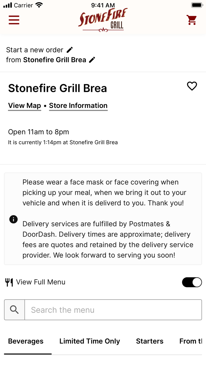 Stonefire Grill