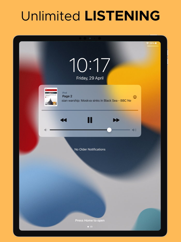 Reader - Listen to Pdf  Web