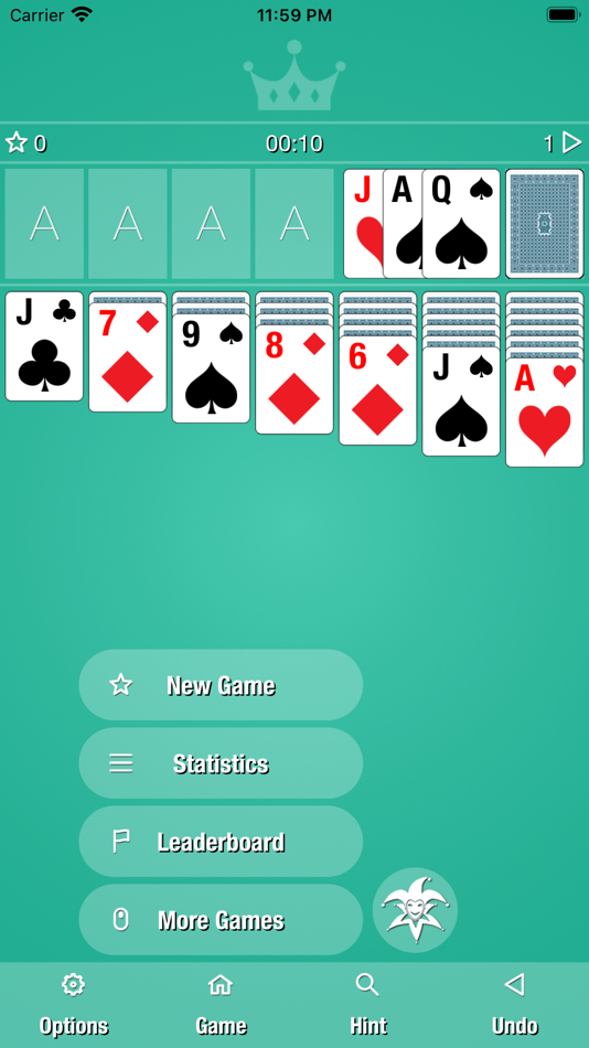 #2. Simple Classic Solitaire (iOS) 由: 少箐 岑