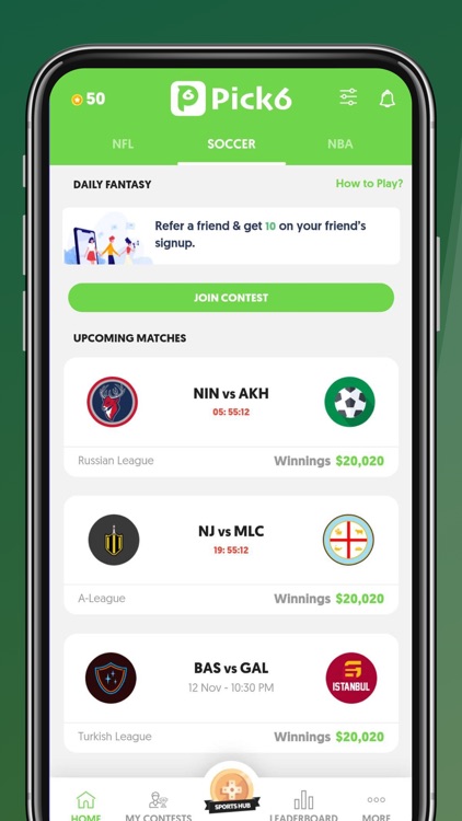 Pick 6: Daily Fantasy