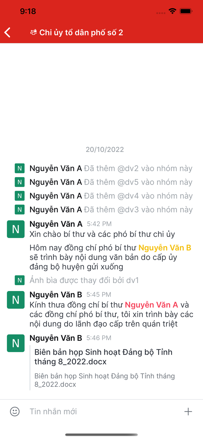 Tin nhắn STĐV Thái Bình