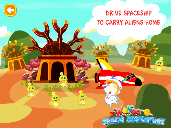 Wolfoos Space Adventure Game