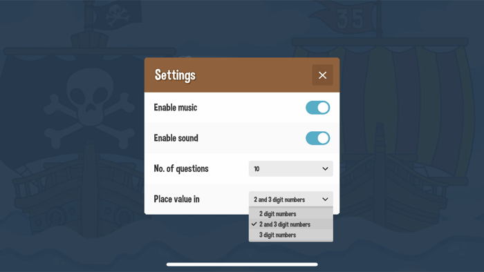 Pirate Plunder Place Value