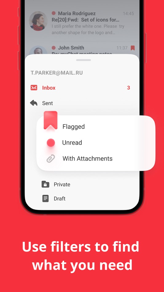 #5. myMail box: email client app (iOS) 来自: MGL MY.COM (CYPRUS) LIMITED