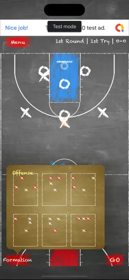 Game screenshot X's and O's Basketball mod apk