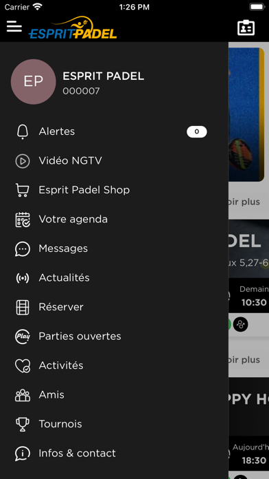 Screenshot #2 pour Esprit padel