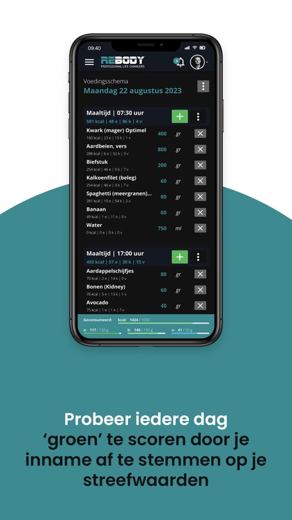 Rebody Voedings-App screenshot-4