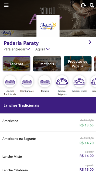 Padaria Paraty Screenshot