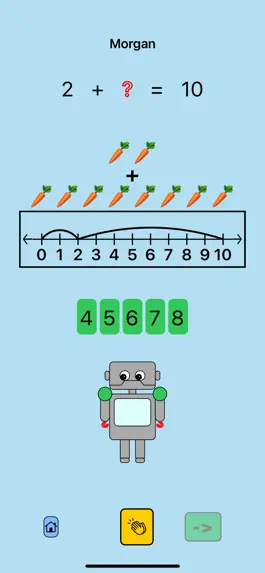 Game screenshot First Grade Math Drill mod apk