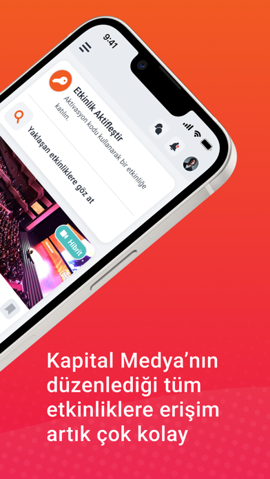Kapital Events Screenshot
