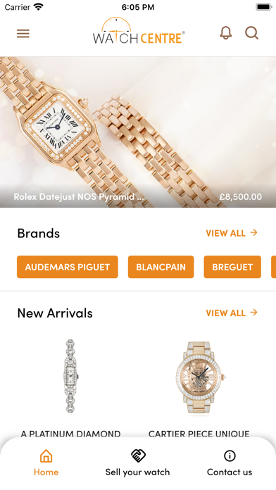 WatchCentre Screenshot