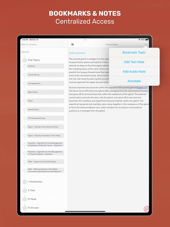 CURRENT Dx Tx Otolaryngology iPad screenshot 8 - Medical app