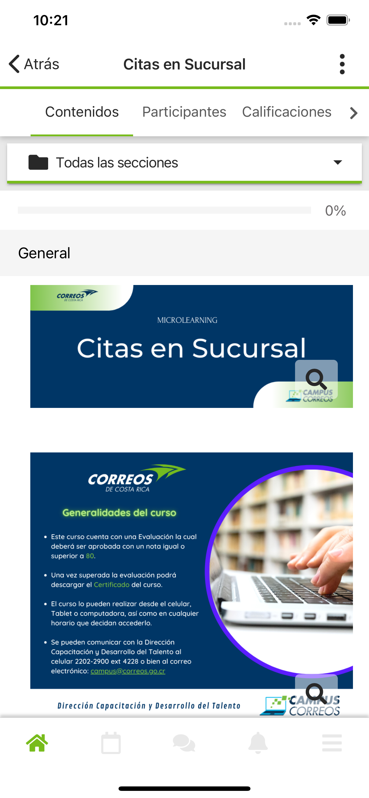 Campus Virtual Correos