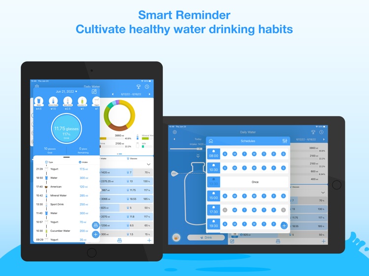 Daily Water for iPad