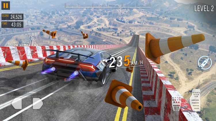 Mega Ramp Car Smash Stunts 3D screenshot-3