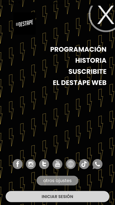 El Destape Radio Screenshot