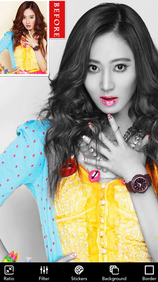 #2. Splash Effect Photo Editor App (iOS) Bởi: wilson sonkamble