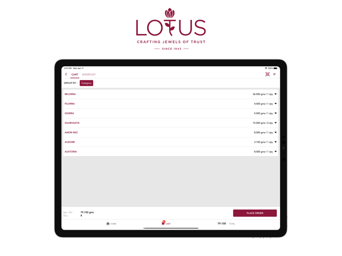 Lotus Jewellery Creation