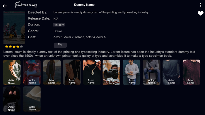 Smarters Player Lite