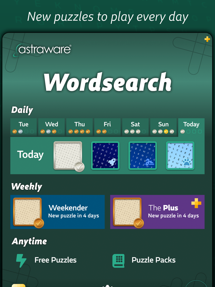 Astraware Wordsearch
