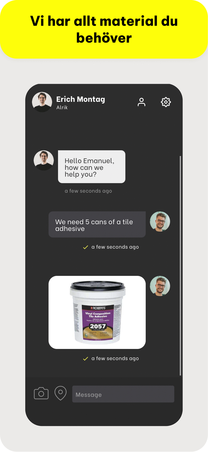 Alrik You build. We deliever.