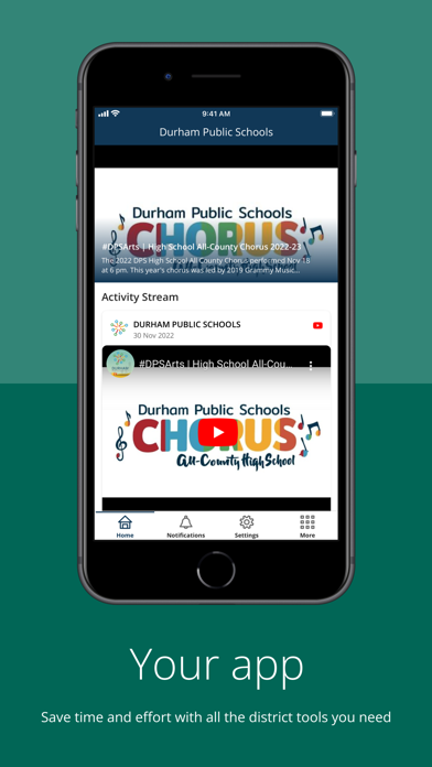 Durham Public Schools Screenshot