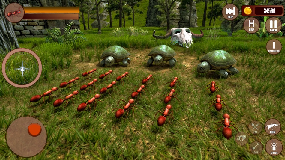 #3. Life of Ant Colony Simulator (iOS) 由: Ghufran Ali