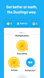 duolingo math: learn, practice iphone screenshot 1