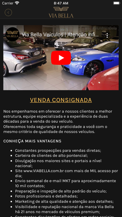 Via Bella Veículos Screenshot