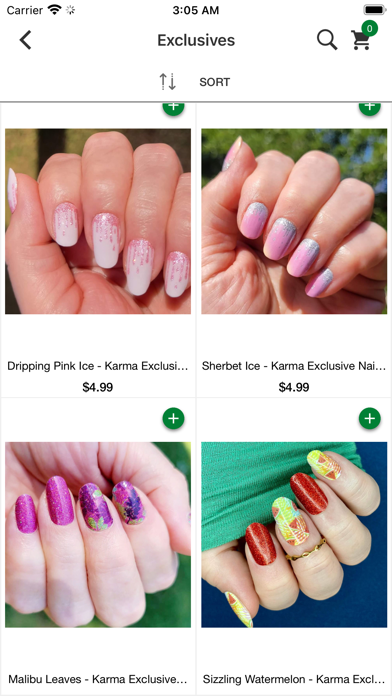 Karma Nail Wraps Screenshot
