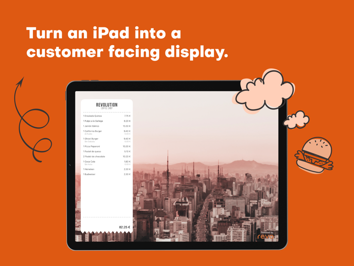 Revo DISPLAY Customer screen