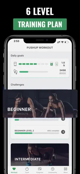 Game screenshot Push-Up Workout For Men& Women apk