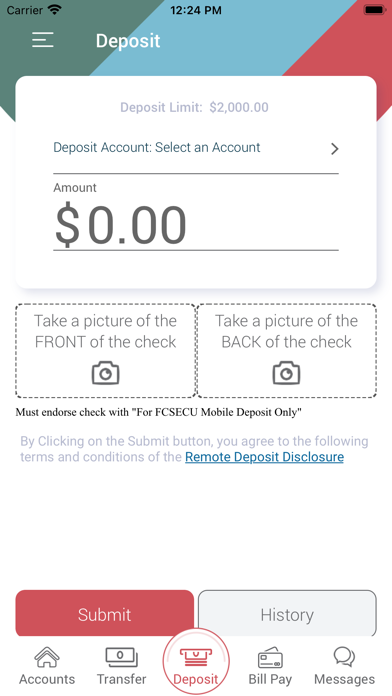 Fayette County School Emp CU Screenshot