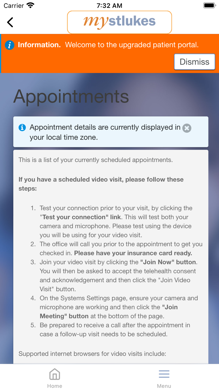 mystlukes Patient Portal