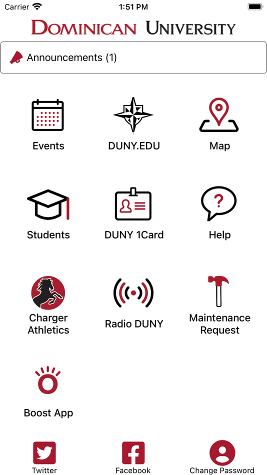 #1. DUNY Mobile (iOS) 由: Jenzabar, Inc.